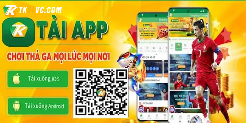 Cài đặt tải app TK88 trên thiết bị Android